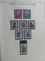 Berlin und Bund gestempelt besammelt im Schaubek-Album #MA203