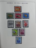 Berlin und Bund gestempelt besammelt im Schaubek-Album #MA203