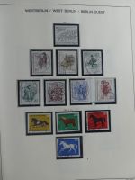 Berlin und Bund gestempelt besammelt im Schaubek-Album #MA203