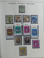 Berlin und Bund gestempelt besammelt im Schaubek-Album #MA203