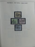 Berlin und Bund gestempelt besammelt im Schaubek-Album #MA203