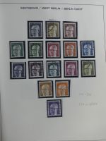 Berlin und Bund gestempelt besammelt im Schaubek-Album #MA203