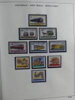 Berlin und Bund gestempelt besammelt im Schaubek-Album #MA203