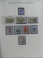 Berlin und Bund gestempelt besammelt im Schaubek-Album #MA203