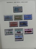 Berlin und Bund gestempelt besammelt im Schaubek-Album #MA203