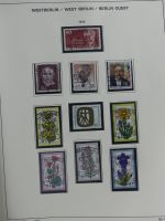 Berlin und Bund gestempelt besammelt im Schaubek-Album #MA203