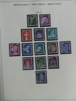 Berlin und Bund gestempelt besammelt im Schaubek-Album #MA203
