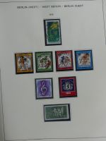 Berlin und Bund gestempelt besammelt im Schaubek-Album #MA203