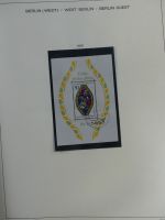 Berlin und Bund gestempelt besammelt im Schaubek-Album #MA203