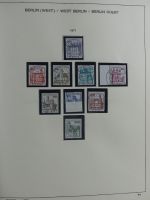 Berlin und Bund gestempelt besammelt im Schaubek-Album #MA203
