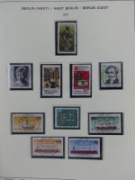 Berlin und Bund gestempelt besammelt im Schaubek-Album #MA203
