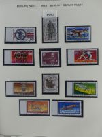 Berlin und Bund gestempelt besammelt im Schaubek-Album #MA203