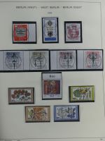 Berlin und Bund gestempelt besammelt im Schaubek-Album #MA203