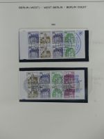 Berlin und Bund gestempelt besammelt im Schaubek-Album #MA203