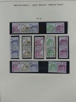 Berlin und Bund gestempelt besammelt im Schaubek-Album #MA203