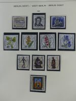 Berlin und Bund gestempelt besammelt im Schaubek-Album #MA203