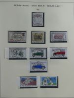 Berlin und Bund gestempelt besammelt im Schaubek-Album #MA203
