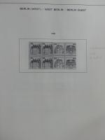 Berlin und Bund gestempelt besammelt im Schaubek-Album #MA203