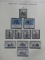 Berlin und Bund gestempelt besammelt im Schaubek-Album #MA203