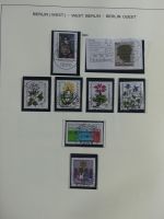 Berlin und Bund gestempelt besammelt im Schaubek-Album #MA203