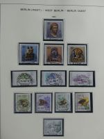 Berlin und Bund gestempelt besammelt im Schaubek-Album #MA203
