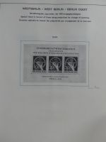 Berlin und Bund gestempelt besammelt im Schaubek-Album #MA203