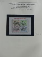 Berlin und Bund gestempelt besammelt im Schaubek-Album #MA203