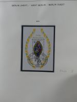 Berlin und Bund gestempelt besammelt im Schaubek-Album #MA203