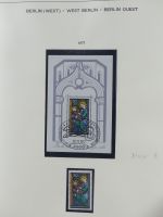 Berlin und Bund gestempelt besammelt im Schaubek-Album #MA203