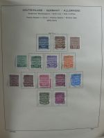 SBZ/DDR gestempelt und mit Falz besammelt im Schaubek-Album #MA204