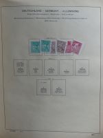 SBZ/DDR gestempelt und mit Falz besammelt im Schaubek-Album #MA204