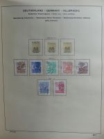 SBZ/DDR gestempelt und mit Falz besammelt im Schaubek-Album #MA204
