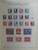 SBZ/DDR gestempelt und mit Falz besammelt im Schaubek-Album #MA204