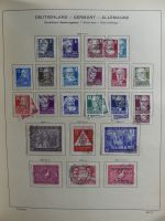 SBZ/DDR gestempelt und mit Falz besammelt im Schaubek-Album #MA204