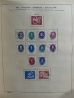 SBZ/DDR gestempelt und mit Falz besammelt im Schaubek-Album #MA204