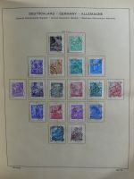 SBZ/DDR gestempelt und mit Falz besammelt im Schaubek-Album #MA204