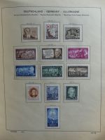 SBZ/DDR gestempelt und mit Falz besammelt im Schaubek-Album #MA204