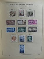 SBZ/DDR gestempelt und mit Falz besammelt im Schaubek-Album #MA204