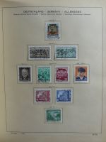 SBZ/DDR gestempelt und mit Falz besammelt im Schaubek-Album #MA204