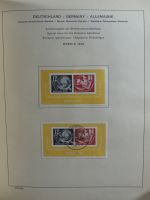 SBZ/DDR gestempelt und mit Falz besammelt im Schaubek-Album #MA204