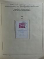 SBZ/DDR gestempelt und mit Falz besammelt im Schaubek-Album #MA204
