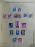SBZ/DDR gestempelt und mit Falz besammelt im Schaubek-Album #MA204