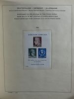 SBZ/DDR gestempelt und mit Falz besammelt im Schaubek-Album #MA204