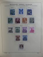 SBZ/DDR gestempelt und mit Falz besammelt im Schaubek-Album #MA204