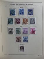 SBZ/DDR gestempelt und mit Falz besammelt im Schaubek-Album #MA204
