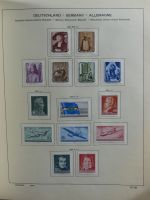 SBZ/DDR gestempelt und mit Falz besammelt im Schaubek-Album #MA204