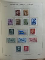 SBZ/DDR gestempelt und mit Falz besammelt im Schaubek-Album #MA204