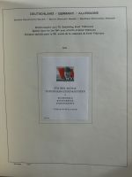 SBZ/DDR gestempelt und mit Falz besammelt im Schaubek-Album #MA204