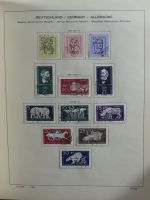 SBZ/DDR gestempelt und mit Falz besammelt im Schaubek-Album #MA204