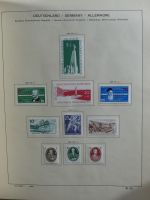 SBZ/DDR gestempelt und mit Falz besammelt im Schaubek-Album #MA204